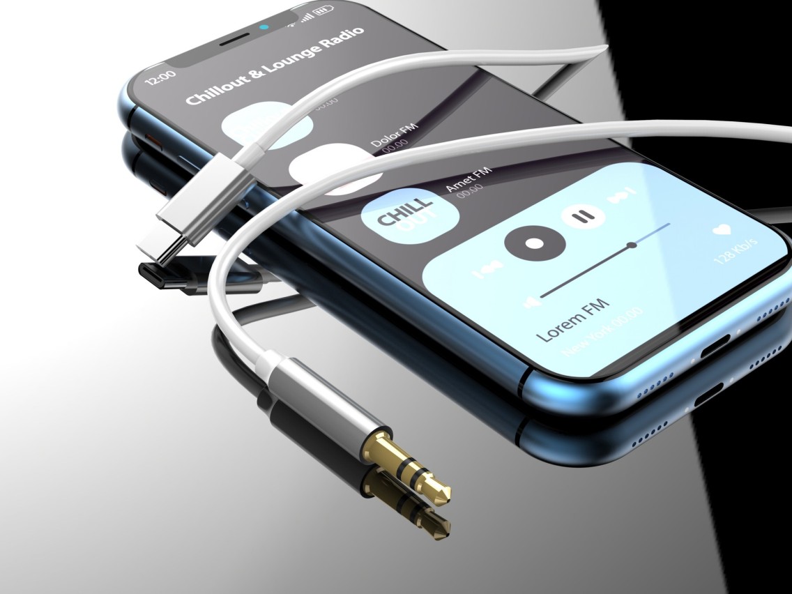 Techancy Cabo De Áudio Aux TL7329, Tipo-C Para 3.5mm, 1m, Para Áudio Automotivo E Fones, Som De Qual