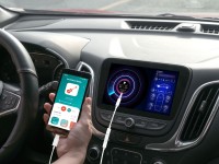 Techancy Aux Audio Cable Connector Cable White KQ2611, IP8-14 For 3.5 Mm, Car/Stereo/Phone/Etc.