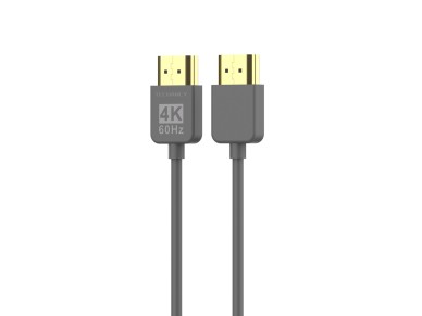 Techancy TL7292 4K HDMI Video Cable, 1.5m, Gray, Supports 4K@60Hz, Ideal for Computers, Televisions 