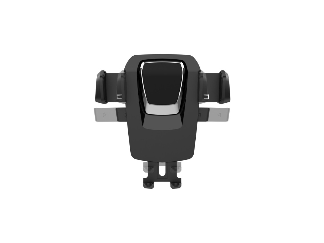 Techancy Suporte Para Telemóvel Com Ventosa Para Automóvel Preto/Prata Ti2188, Bloqueio Com Um Toque