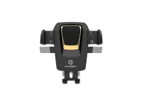 Techancy Car Suction Cup Phone Holder Black/Gold Ti2188, One-Touch Lock, 4-7.2 Inches Techancy Car Suction Cup Phone Holder Black/Gold Ti2188, One-Touch Lock, 4-7.2 Inches