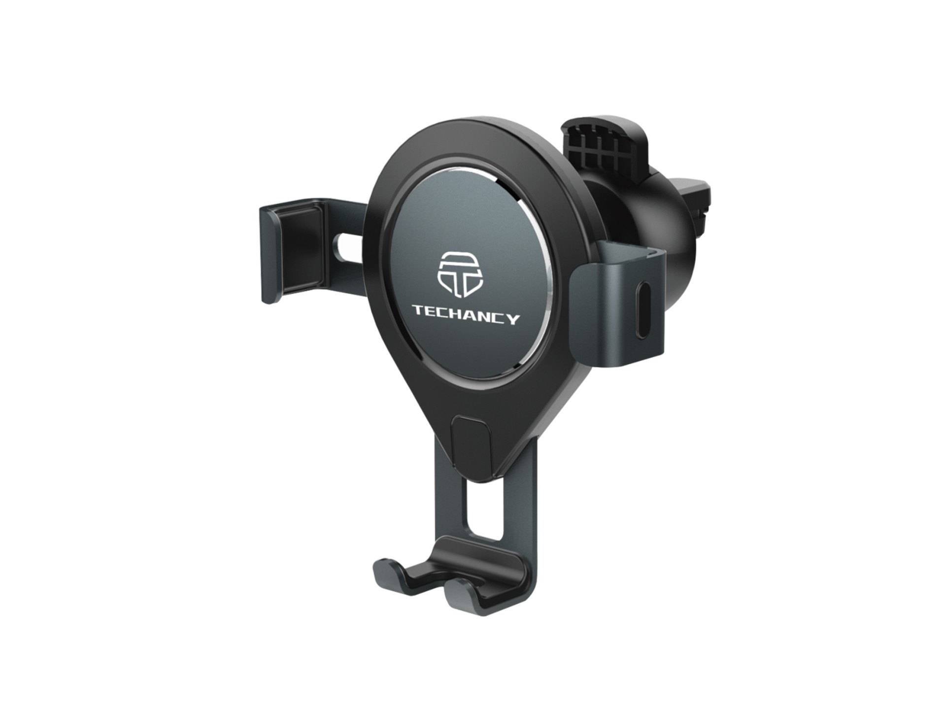 Suporte Vermelho Para Telemóvel No Automóvel Ti2197, Rotação De 360 Graus Para Telemóveis De 4,7-7,2