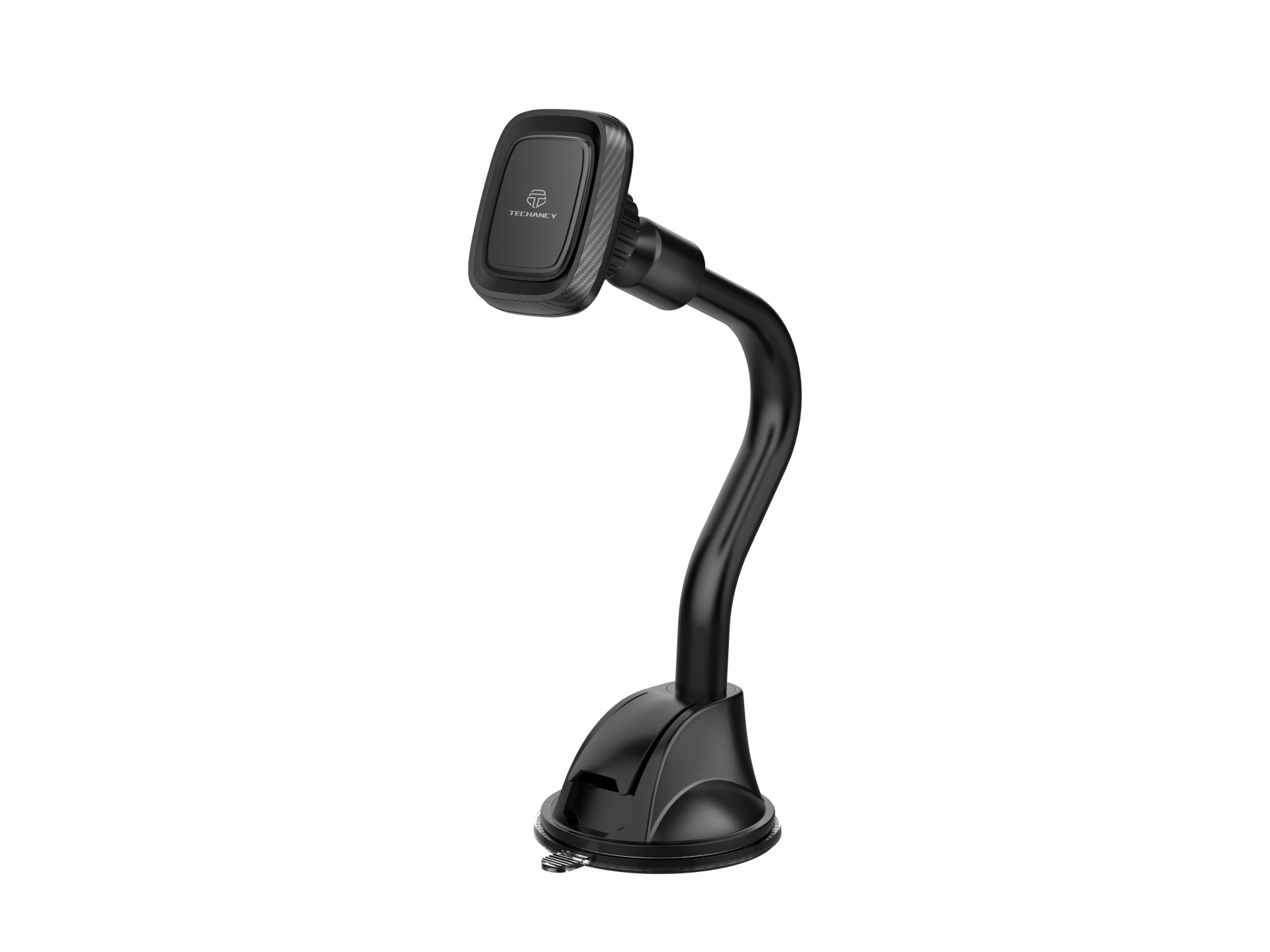 Techancy Magnetic Car Phone Holder Black Ti2211, Strong Magnetic Adsorption, 360 Degree Rotation. Ea