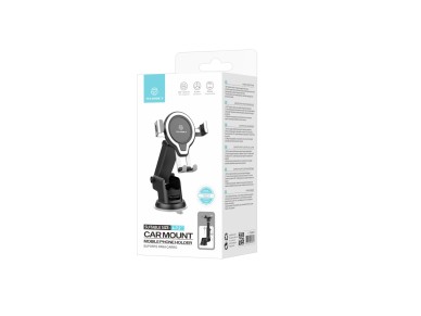 Techancy Ti2231 Car Phone Holder, Adjustable Suction Cup Base, Telescopic Length, 360 Rotation Techancy Ti2231 Car Phone Holder, Adjustable Suction Cup Base, Telescopic Length, 360 Rotation