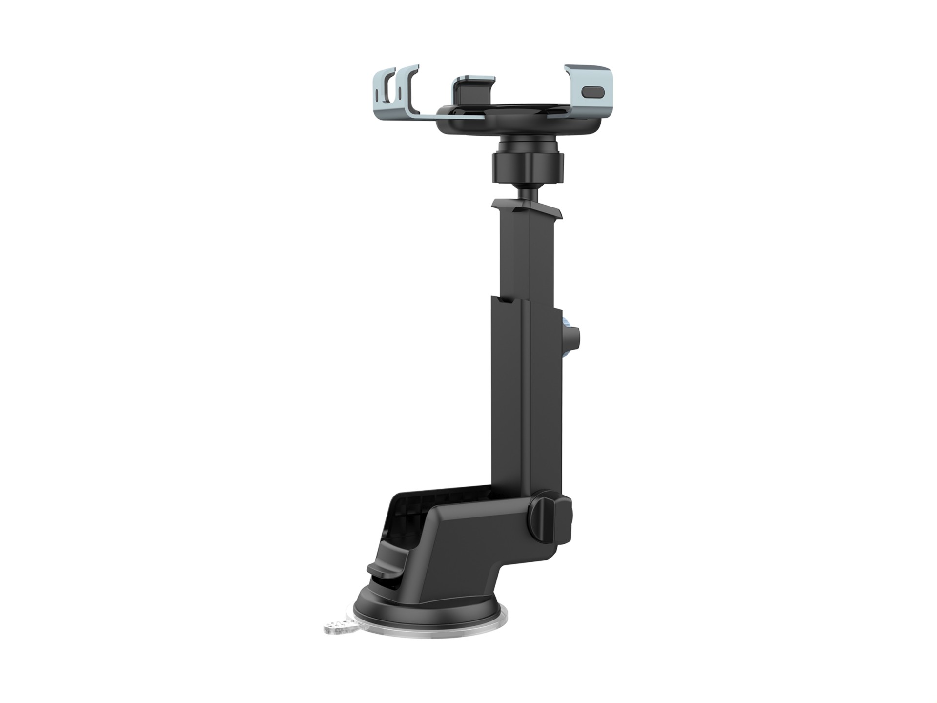 Soporte para teléfono de motocicleta Techancy con función impermeable, negro y rojo, Ti2261, soporte