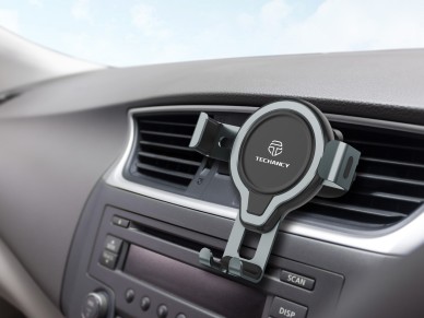 Techancy TI2232 Car Mount, 360° Rotation, Stable Support, Compatible with 4.7-6.8 Inch Phones Techancy TI2232 Car Mount, 360° Rotation, Stable Support, Compatible with 4.7-6.8 Inch Phones