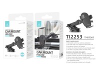 Techancy Suporte Para Telemóvel Para Automóvel Ti2253, Ventosa De Fixação Firme, Rotação De 360°, De Techancy Suporte Para Telemóvel Para Automóvel Ti2253, Ventosa De Fixação Firme, Rotação De 360°, De