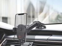 Techancy Suporte Para Telemóvel Para Automóvel Ti2253, Ventosa De Fixação Firme, Rotação De 360°, De Techancy Suporte Para Telemóvel Para Automóvel Ti2253, Ventosa De Fixação Firme, Rotação De 360°, De