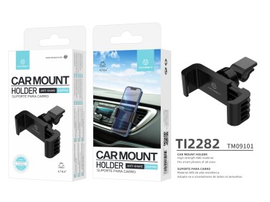 Techancy Suporte Para Telem�vel Para Autom�vel Ti2282 Preto, Suporte De Ventila��o, Anti-Vibra��o E 