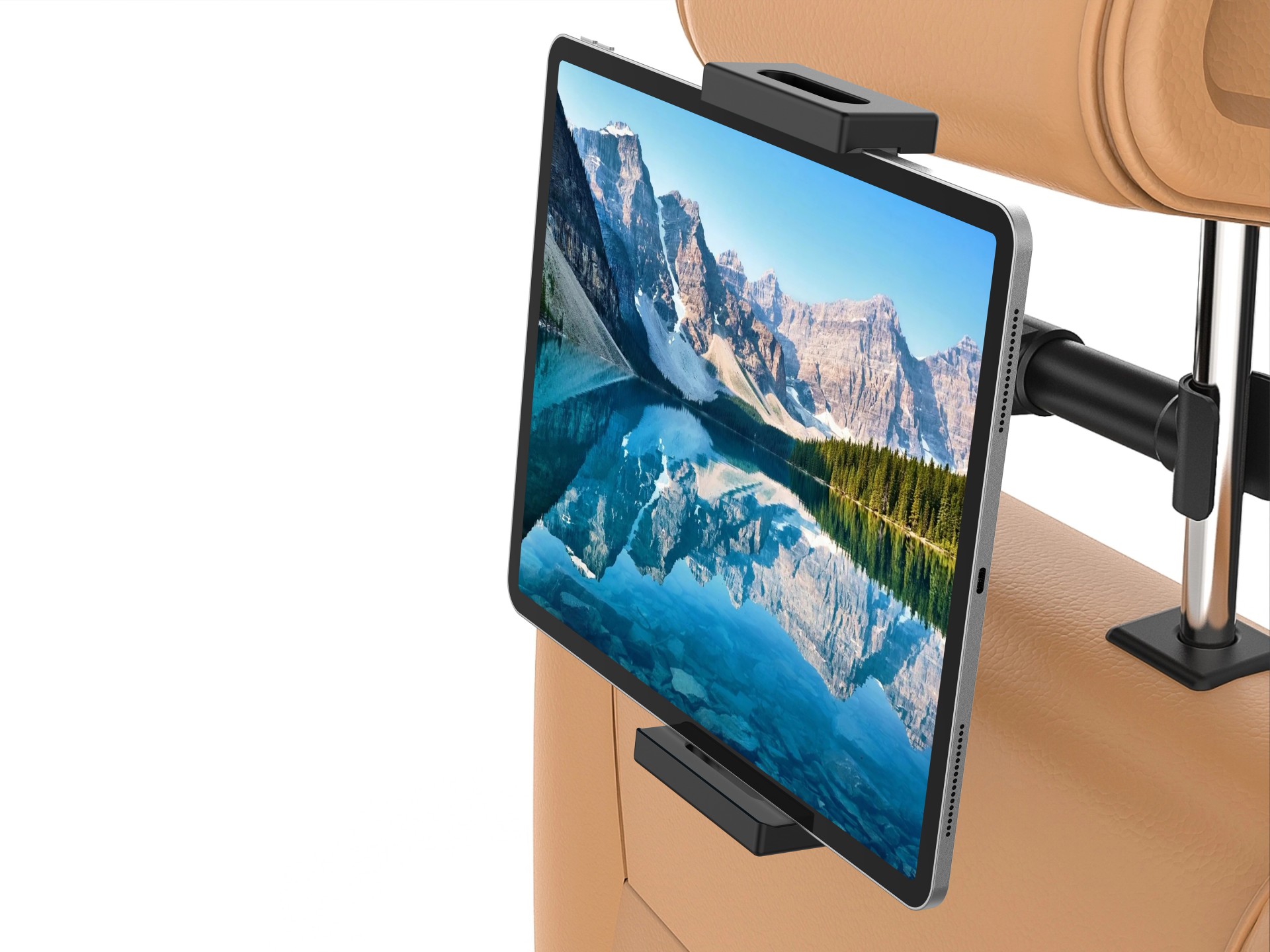 Techancy Suporte Universal Para Tablets TI2289, Vista Giratória De 360° Para Dispositivos De 4,7 -