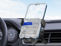 Techancy Car Phone Holder Ti2292, One-Hand Operation, Automatic Opening and Closing, Abs Material.