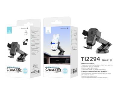 Techancy Suporte Para Telem�vel Para Autom�vel, Ti2294 , Material Abs De Alta Resist�ncia, Telem�vel