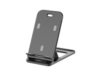 Techancy Suporte Para Telem�vel De Secret�ria Preto Ti2297, Design Dobr�vel Para Dispositivos M�veis