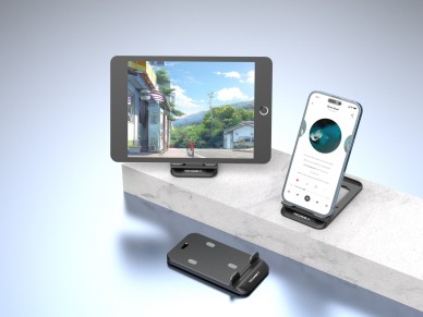 Techancy Suporte Para Telemóvel De Secretária Preto Ti2297, Design Dobrável Para Dispositivos Móveis Techancy Suporte Para Telemóvel De Secretária Preto Ti2297, Design Dobrável Para Dispositivos Móveis