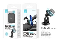 Techancy Ti2305 Magnetic Car Phone Holder, 360 Degree Rotation Support, Fixed at Any Angle Techancy Ti2305 Magnetic Car Phone Holder, 360 Degree Rotation Support, Fixed at Any Angle