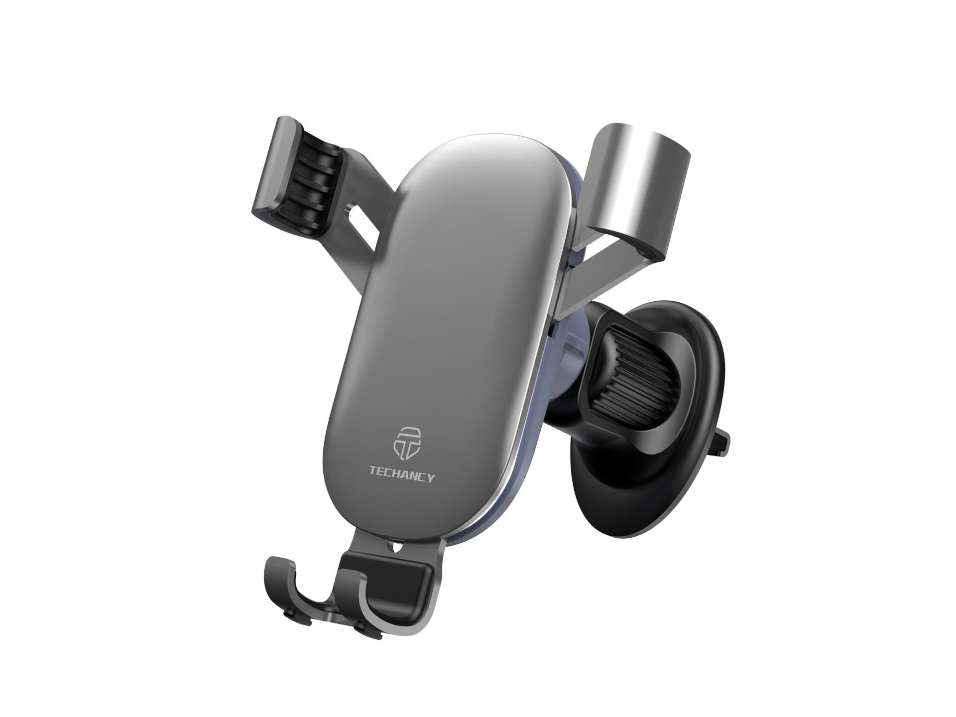 Techancy Suporte Para Telemóvel Para Automóvel Ti2309 , Telemóveis 4,7-6,8, Material Abs+Metal, Ângu