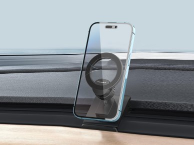 Techancy Magnetic Car Holder With Magsafe Black Ti2315, Compatible With Tesla Model 3/Y (2019-2022) Techancy Magnetic Car Holder With Magsafe Black Ti2315, Compatible With Tesla Model 3/Y (2019-2022)