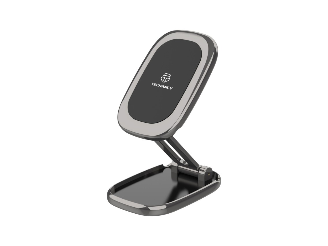 Techancy Suporte Magnético Dobrável Para Telemóvel Para Automóvel Ti2316, Fita Adesiva Dupla Face De