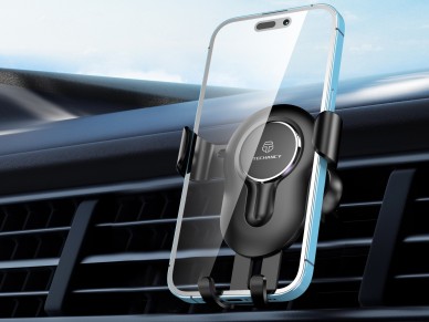Soporte para teléfono de coche Techancy TI2319, con agarre automático para celulares de 4,
