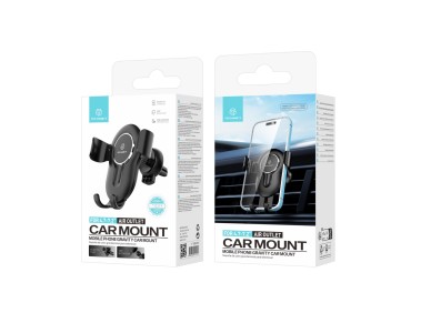 Soporte para teléfono de coche Techancy TI2319, con agarre automático para celulares de 4,