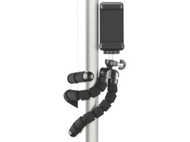 Techancy Mini Tripod Black Ti2323 with Folding Legs, Incl. Ball Head, 360° Rotation for Cameras