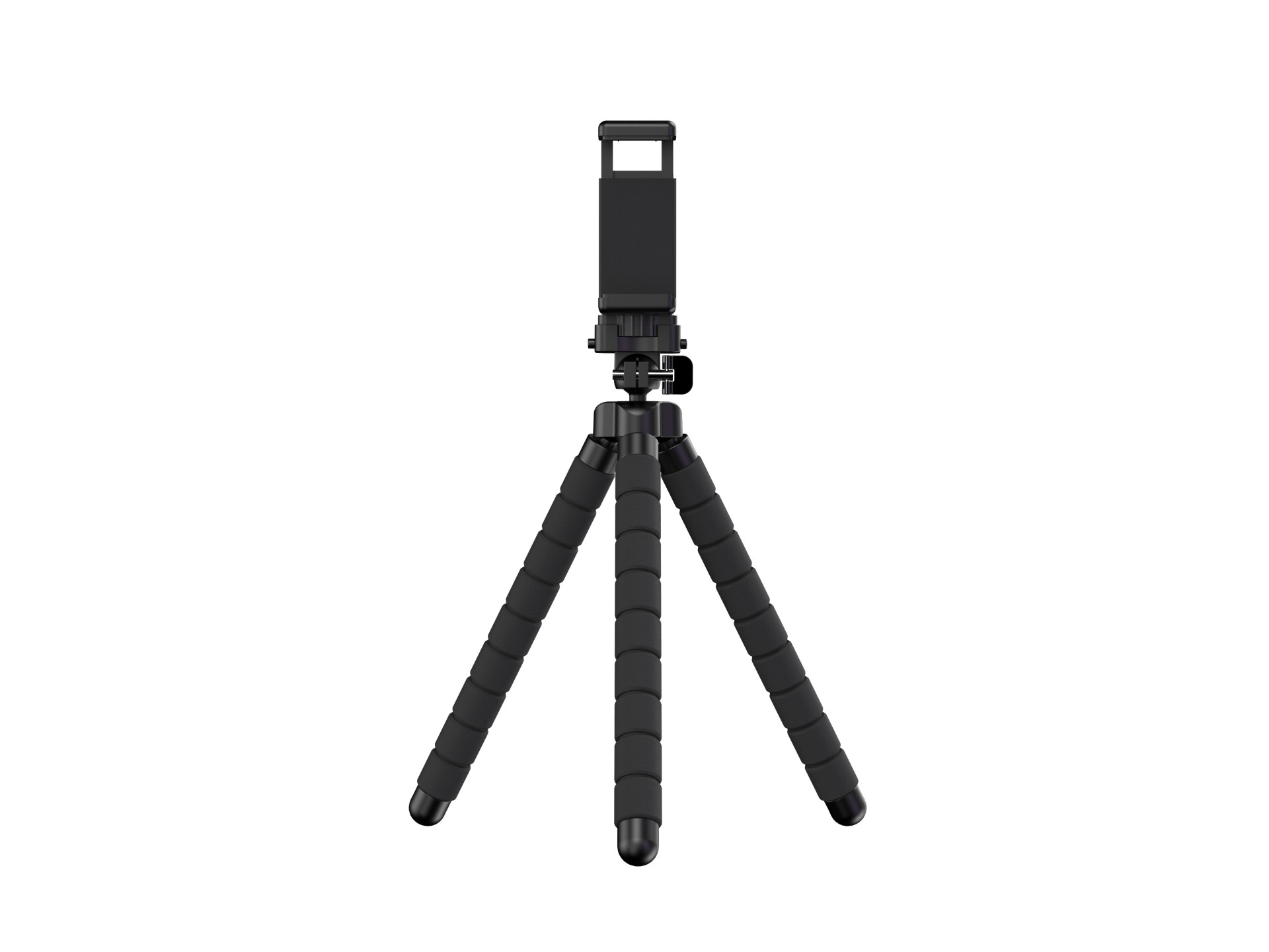 Techancy Tripé De 30 Cm Preto Ti2323, Rotação De 360° Com Pernas Dobráveis, Inclui Cabeça Esférica,