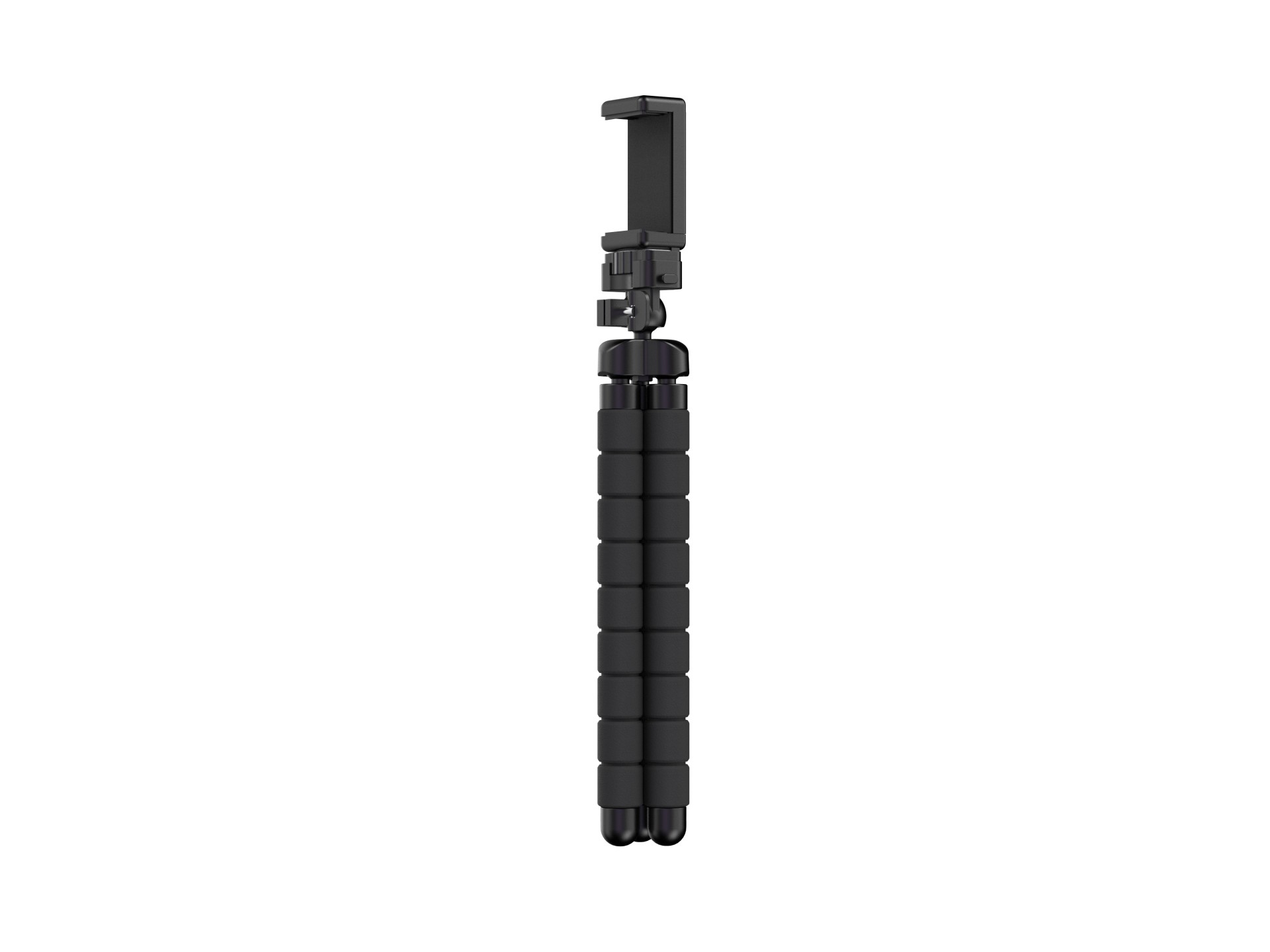 Techancy Tripé De 30 Cm Preto Ti2323, Rotação De 360° Com Pernas Dobráveis, Inclui Cabeça Esférica,