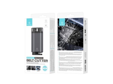 Techancy Ti2325 Multifunction Car Safety Hammer, Glass Safety Hammer and Seat Belt Cutter