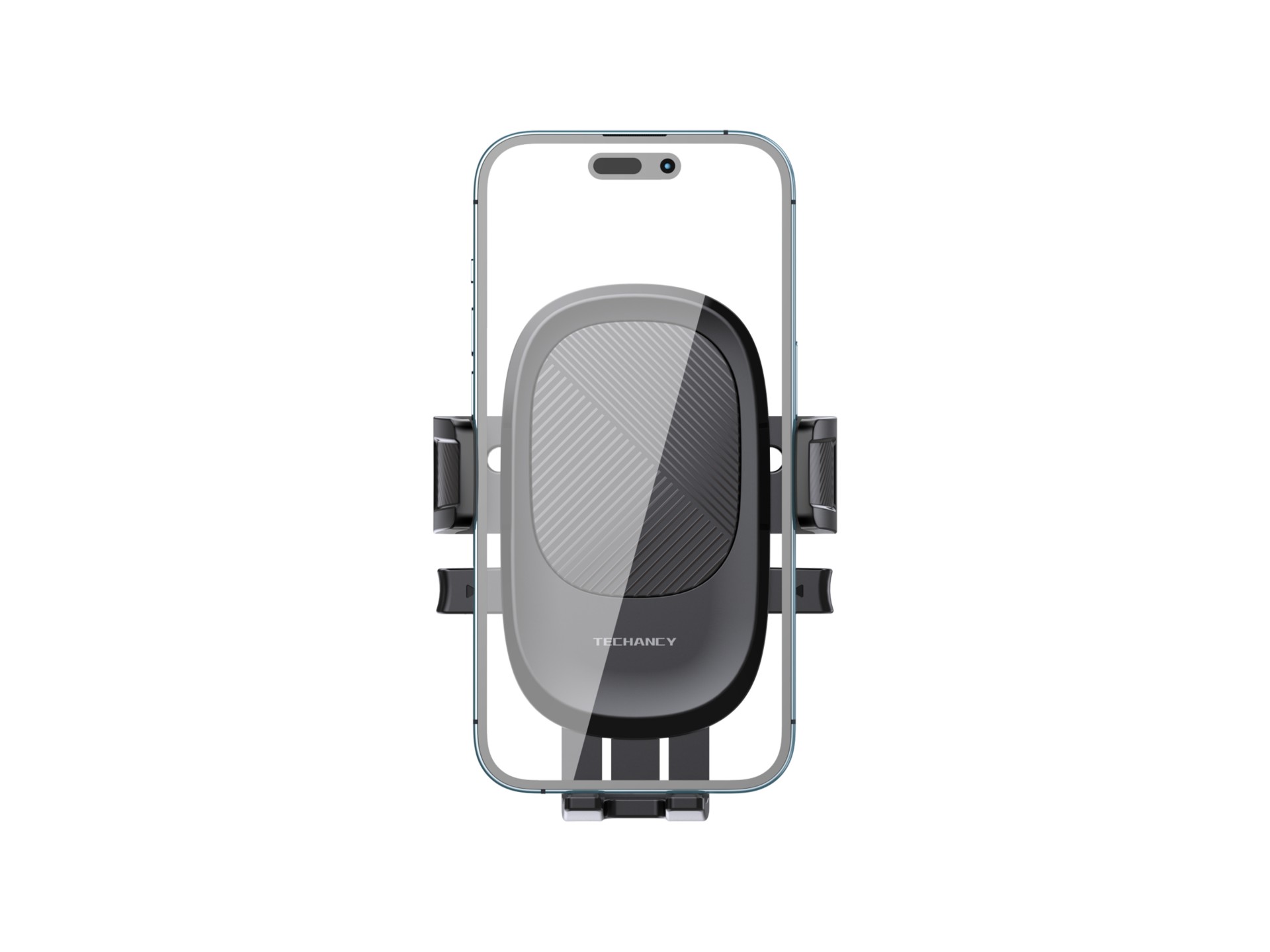 Techancy Ti2329 Car Phone Holder Black, Air Vent Mount, 4.7-7.2 Inch Phone
