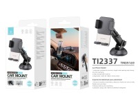 Techancy TI2337 Suction Cup Phone Holder, One-Hand Operation, High-Strength ABS, for 4.7"-7.2" Smart Techancy TI2337 Suction Cup Phone Holder, One-Hand Operation, High-Strength ABS, for 4.7"-7.2" Smart