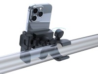 Techancy TI2338 Universal Mobile Phone Holder, Compatible with Bicycle/Motorcycle, 4.5-7.2 Inches, A