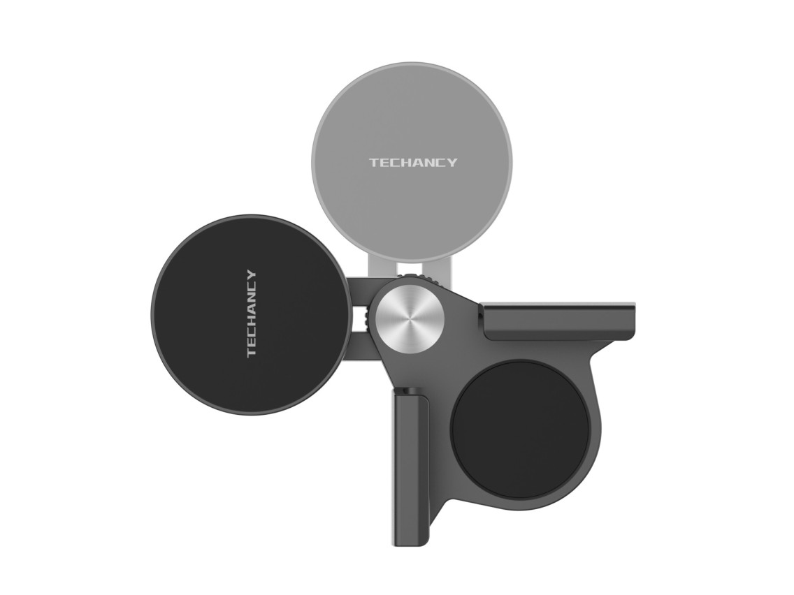 Techancy Suporte Magnetico Carro TI2342 Compativel MagSafe Para Ecra Automovel Monitor Espessura 10-
