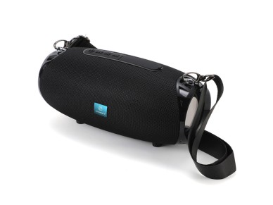 Altavoz inal�mbrico Techancy TH2631 negro con bater�a integrada de 5 W, 2 altavoces y entrada TWS/TF