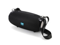 Techancy TH2631 Black Wireless Speaker, Built-in 5W Battery*2 Speakers, Support TWS/TF/AUX Input