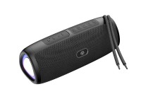 Techancy Altifalante Sem Fios Bluetooth Versão 5.3TH2633, Suporte TWS/TF/AUX, Luz Ambiente Led Rgb D Techancy Altifalante Sem Fios Bluetooth Versão 5.3TH2633, Suporte TWS/TF/AUX, Luz Ambiente Led Rgb D