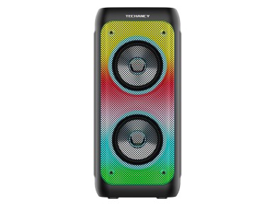 Techancy Altifalante Bluetooth Sem Fios  TH2637, Altifalante De 2*4 Polegadas, Som Est�reo Tws, Ritm