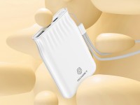 Techancy 6500mah Power Bank White TF2772, Mobile Phone/Tablet Charging Compatible with 2A, Portable Techancy 6500mah Power Bank White TF2772, Mobile Phone/Tablet Charging Compatible with 2A, Portable