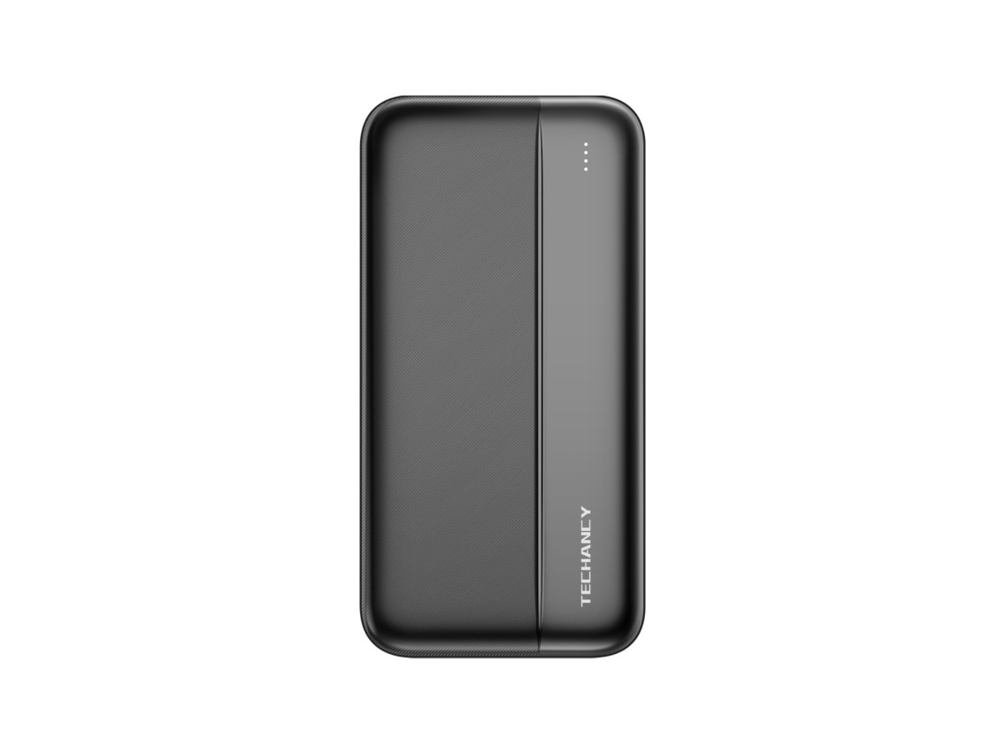 Techancy Power Bank 10000mah Black TF2776, Fast Charging Pd20w For Smartphones, Tablets And More!