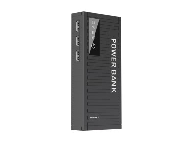 Techancy 5000mah Power Bank Black TF2780,Fast Charging 2A, 3 Usb Outputs For Cell Phone/Table Techancy 5000mah Power Bank Black TF2780,Fast Charging 2A, 3 Usb Outputs For Cell Phone/Table