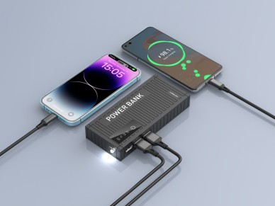 Techancy 5000mah Power Bank Black TF2780,Fast Charging 2A, 3 Usb Outputs For Cell Phone/Table Techancy 5000mah Power Bank Black TF2780,Fast Charging 2A, 3 Usb Outputs For Cell Phone/Table