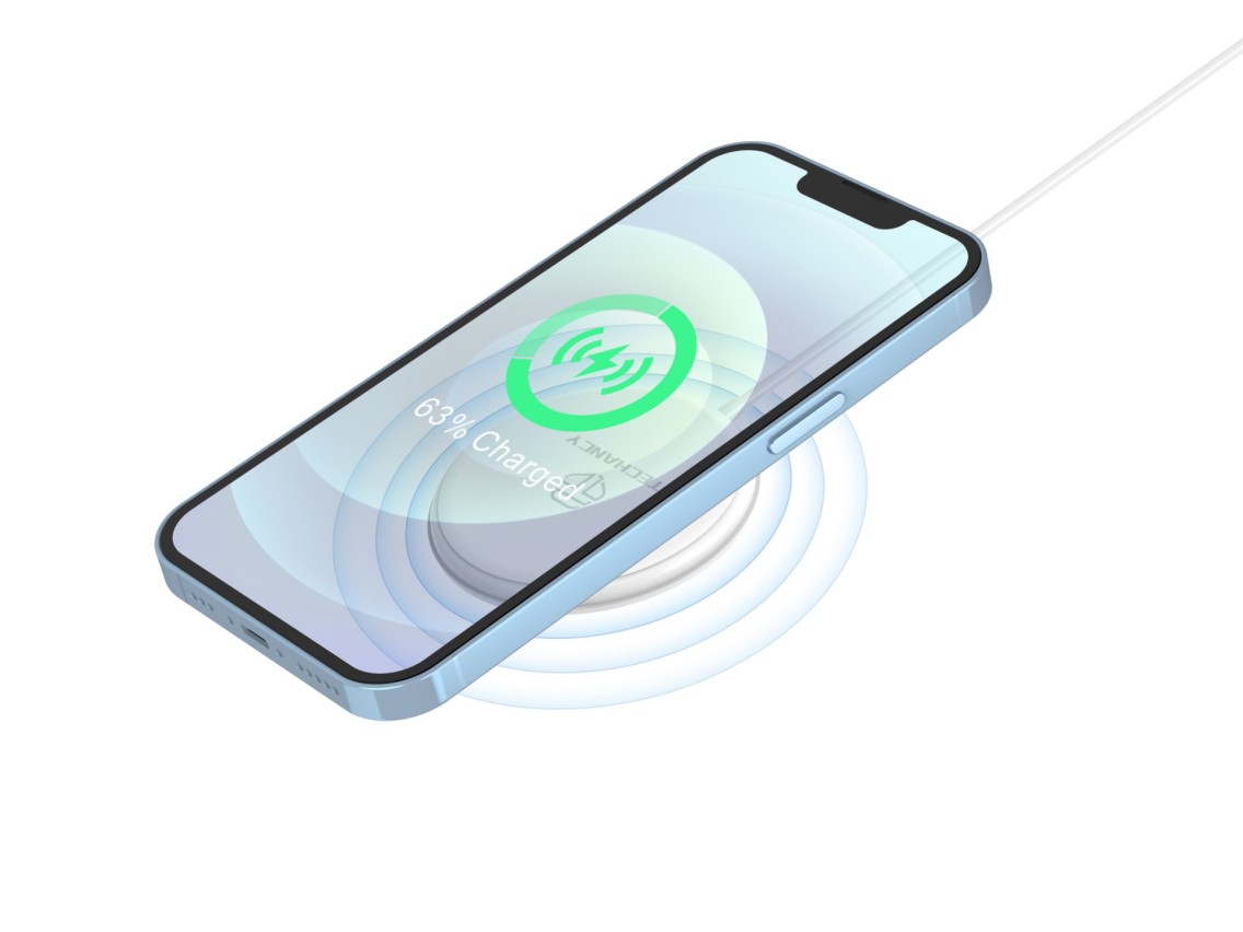 Techancy 15W Magnetic Wireless Charger TF2793, Compatible with iPhone 12 and Above, Magsafe Compatib