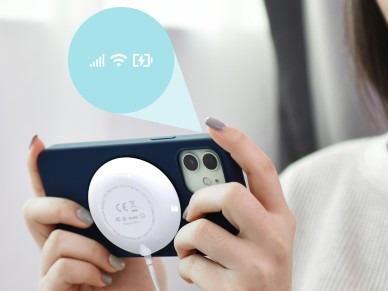 Techancy 15W Magnetic Wireless Charger TF2793, Compatible with iPhone 12 and Above, Magsafe Compatib