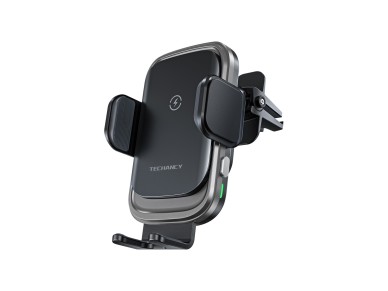 Techancy Suporte Para Carregador Sem Fios Para Automóvel TF2797, Carregamento Sem Fios De 15 W, Aber Techancy Suporte Para Carregador Sem Fios Para Automóvel TF2797, Carregamento Sem Fios De 15 W, Aber