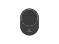 Techancy Suporte Magnético Para Telemóvel Com Carregador Sem Fios TF2798 Preto, Compatível Com Magsa Techancy Suporte Magnético Para Telemóvel Com Carregador Sem Fios TF2798 Preto, Compatível Com Magsa