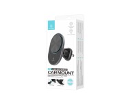 Techancy Suporte Magnético Para Telemóvel Com Carregador Sem Fios TF2798 Preto, Compatível Com Magsa Techancy Suporte Magnético Para Telemóvel Com Carregador Sem Fios TF2798 Preto, Compatível Com Magsa