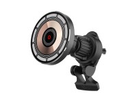 Techancy Magnetic Stand with Wireless Charger 15W TF2824 Black, Compatible with MagSafe, 360° R