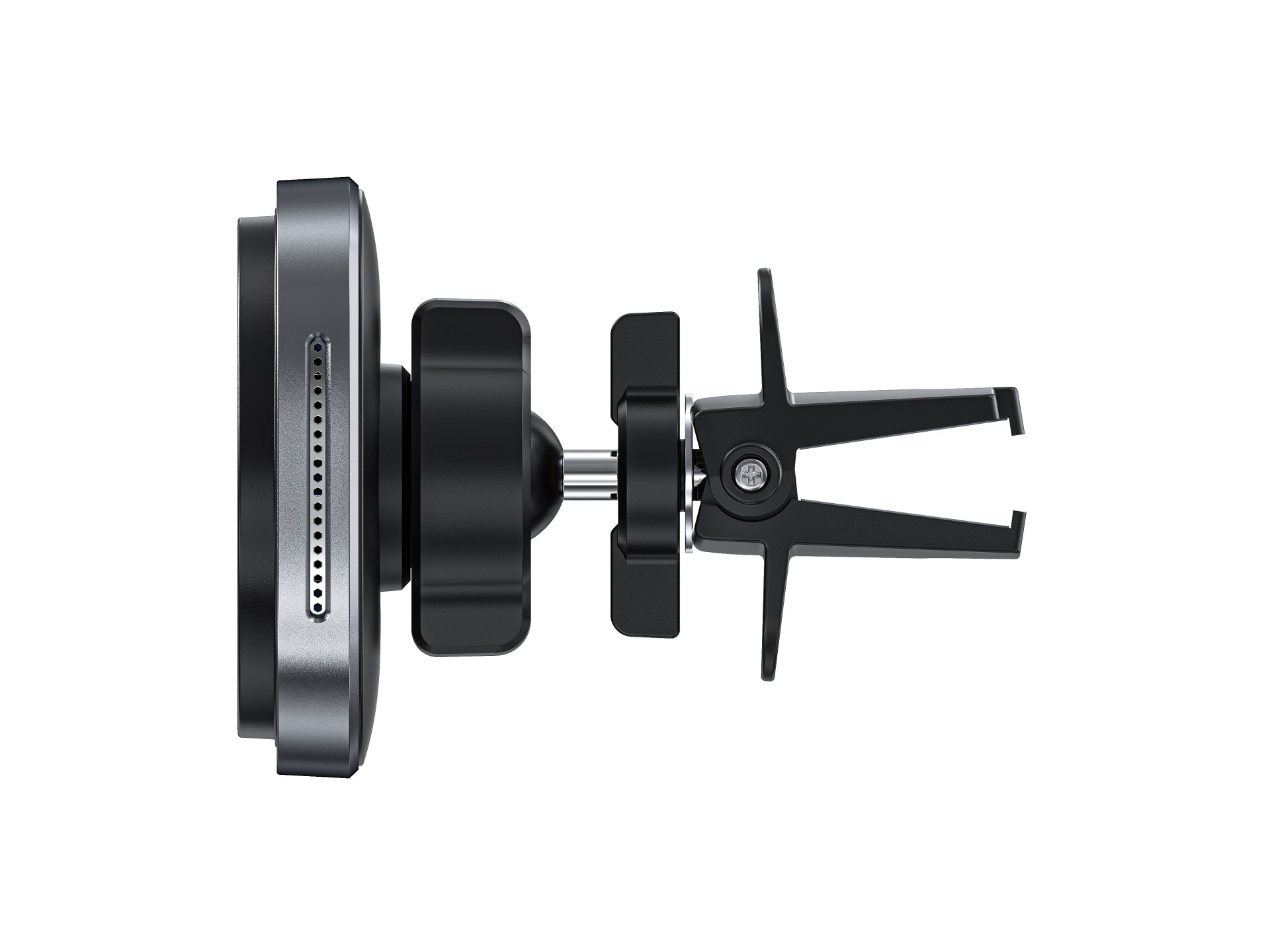 Techancy TF2825 Magnetic Stand, 15W Wireless Charger, MagSafe Compatible, LED, Fast Charging