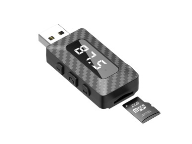 Techancy Bts 5.3 Fm Receiver/Transmitter Tq5907, Supports Tf Card Reading, Usb Power Supply, 3.5mm A