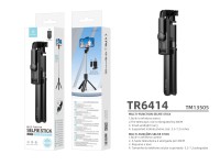 Techancy Bast�o De Selfie Multifuncional TR6414, Controlo Sem Fios, 68cm Retr�til, Compacto E F�cil 