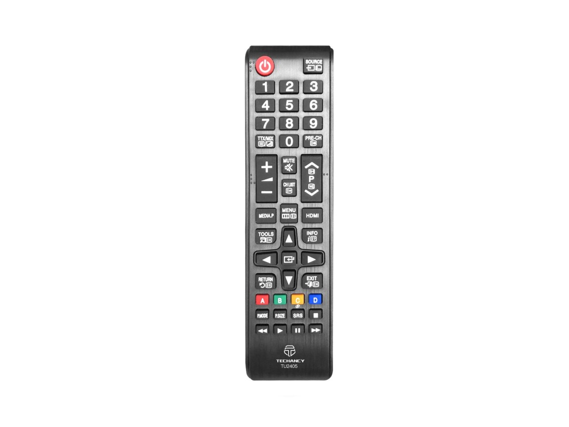 Techancy Controlo Remoto Do Televisor TU2405, Alcance Sem Fios De 8m, Compatível Com Televisores Sa